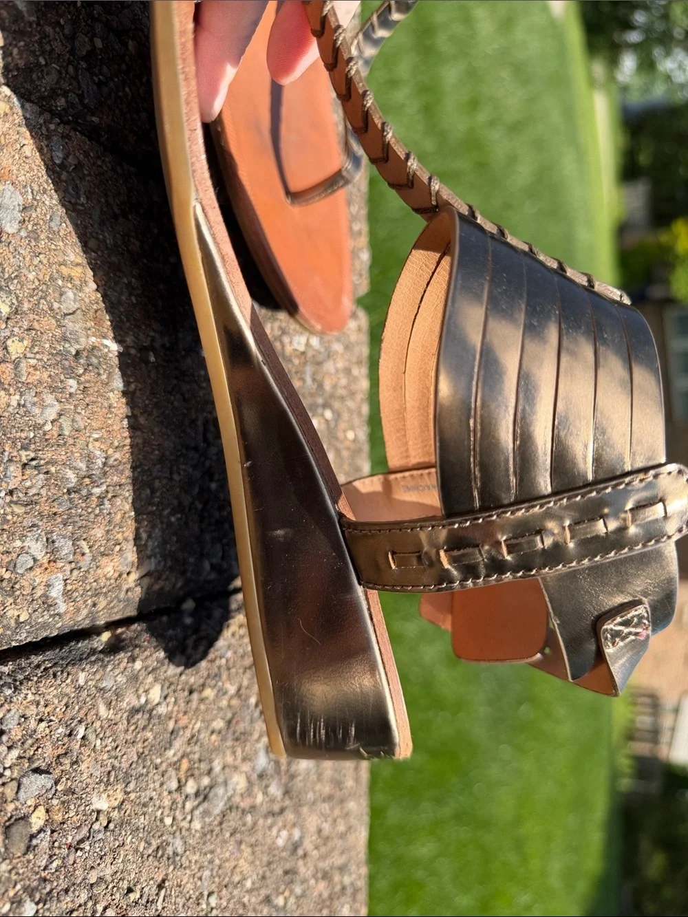 Coach Tan Leather Belt